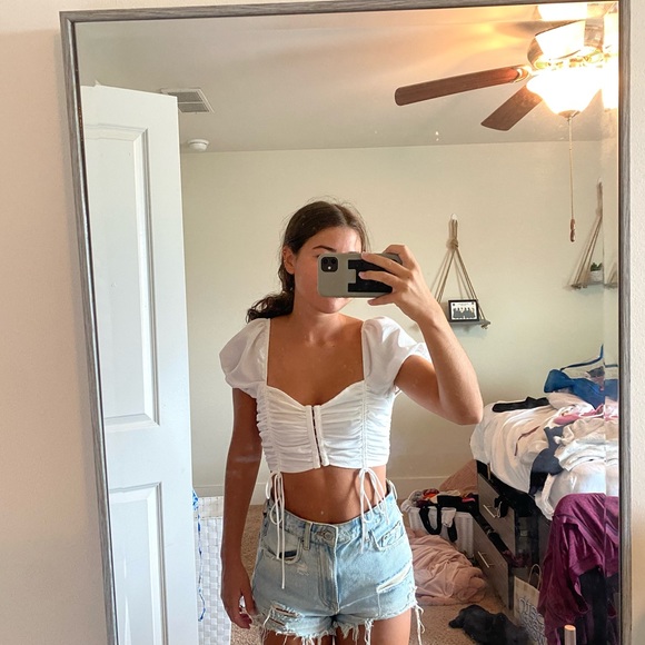 White forever 21 shirt - Picture 2 of 2